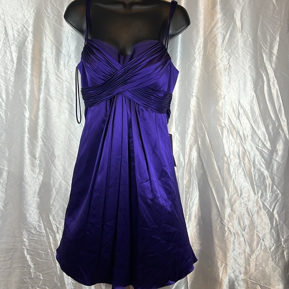 Marc Bouwer Purple Midi Dress - Picture 8 of 9
